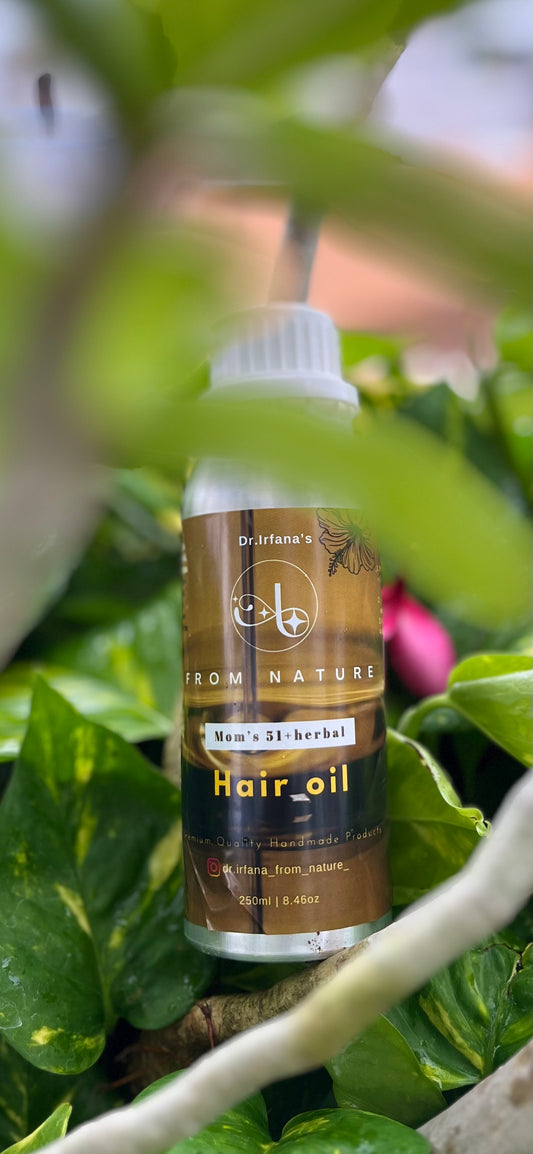 Mom's 51+ Herbal Hair oil