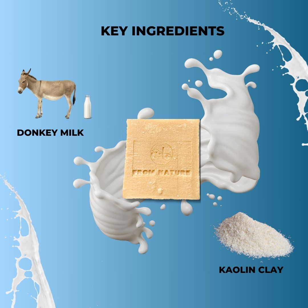 Donkey milk & kaolin clay cold processed soap